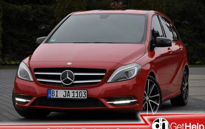 mercedes benz Mercedes-Benz Klasa B cena 43900 przebieg: 191000, rok produkcji 2013 z Bytów